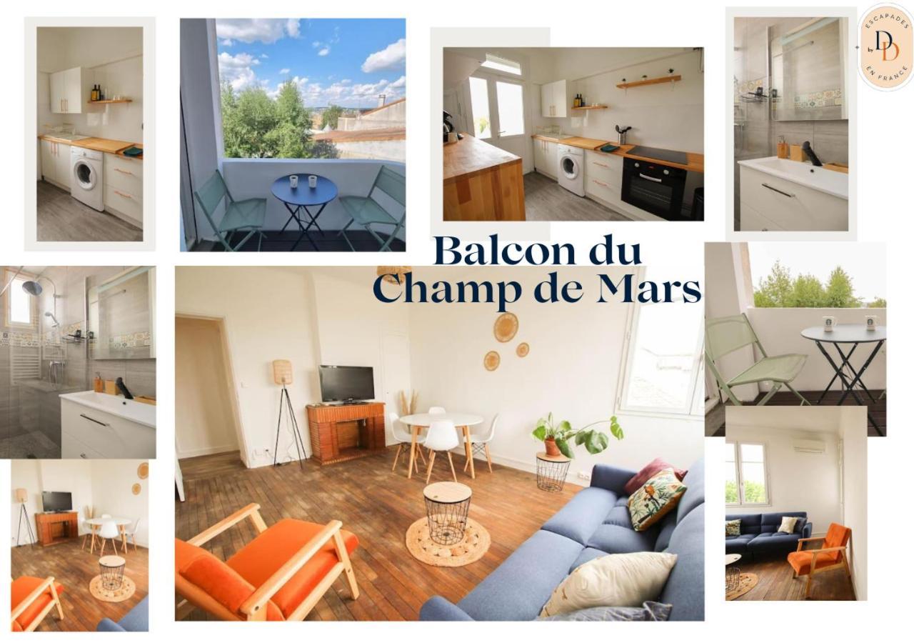 Balcon du Champ de Mars - Wifi / Parking Angouleme Bagian luar foto